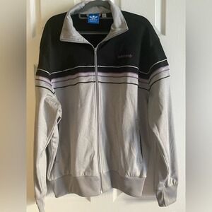 Men's Adidas Gray/ Black‎ Lightweight Jacket